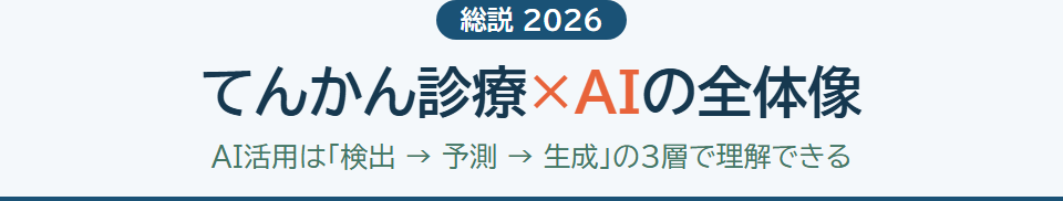 てんかん診療×AIの全体像 サムネイル