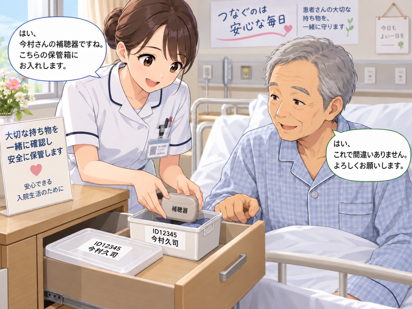 専用保管ケース管理